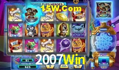 Slots com jackpots e giros grátis na 2007Win
